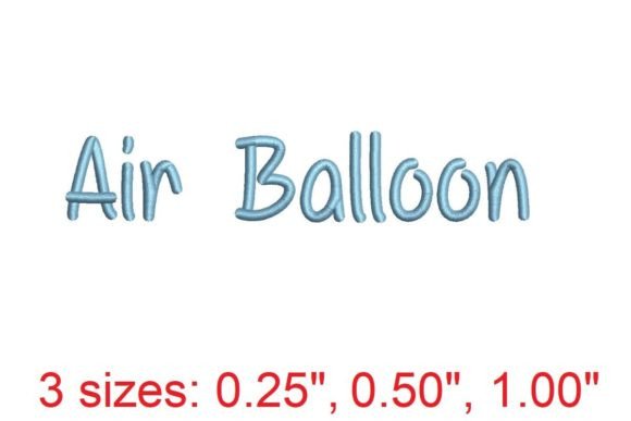 Air Balloon Embroidery Font: A Designer’s Review