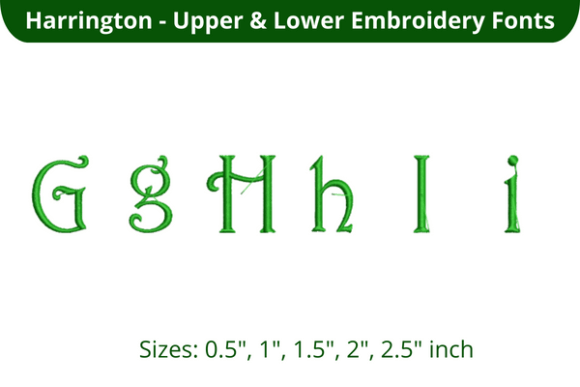 Harrington Font GHI: A Designer’s Review