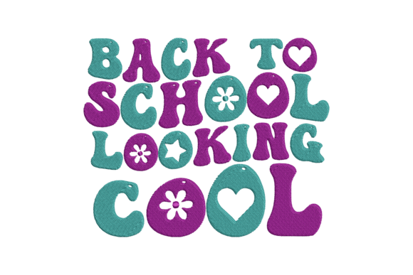 Review: Back to School Looking Cool Embroidery Design