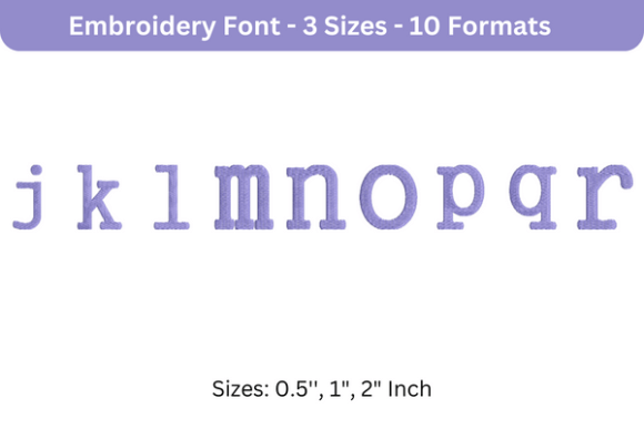 Review: Executive Font Lowercase J to R