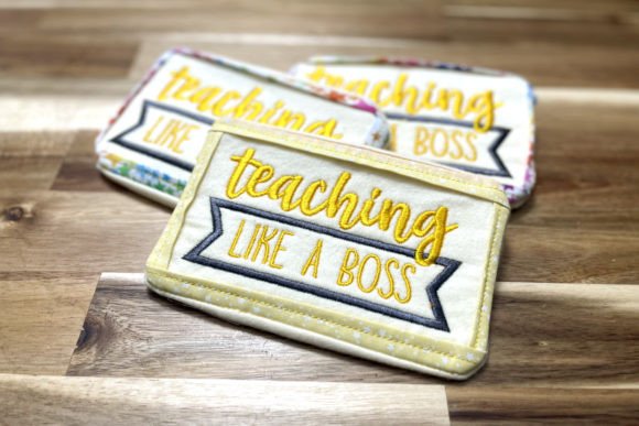 Review: Teaching Mug Rug ITH Applique for Boutique Sweatshirts