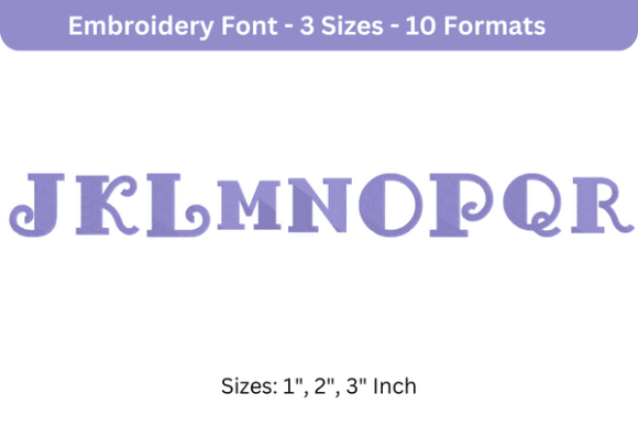 Reviewing Fancy Pants Font J to R for Gifts