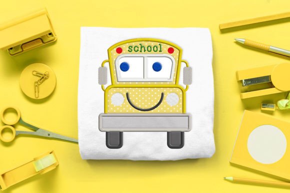 Reviewing the Cartoon School Bus Applique