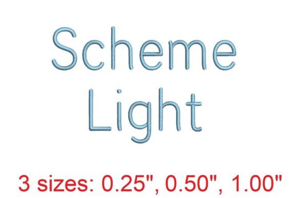 Scheme LT Embroidery Font: A Designer’s Review