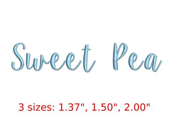 Sweet Pea Embroidery Font: A Designer’s Review